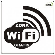 Wi  Fi gratis n 14x14cm